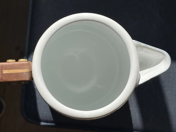 Hearth & Hand Magnolia Enamel Coffee Pot Rustic Farmhouse 6-Cup ~Rare