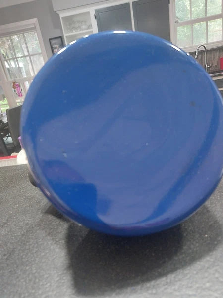 KitchenAid 2 Quart Blue Enamel Whistling Tea Kettle Pot Blue